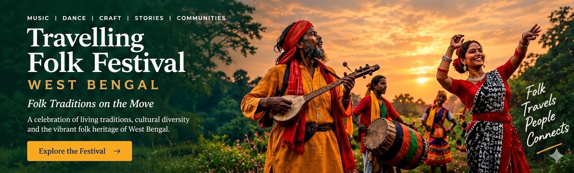 Travelling Folk Festival West Bengal - Folk Traditions on the Move