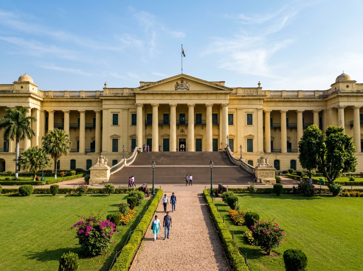 Hazarduari Palace in Murshidabad